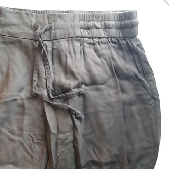 Azure Skies Olive Green Pants - Picture 3 of 7